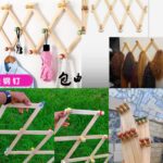 Wig/bag wooden hanger