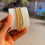 Gold bangle 3in1 set Jewelry