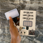 Led cube selfie light
