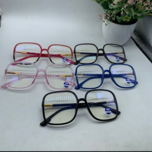 Anti blue eye glass with glass case