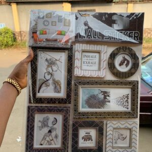 Wall frame sticker