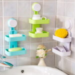 Double layer soap dish