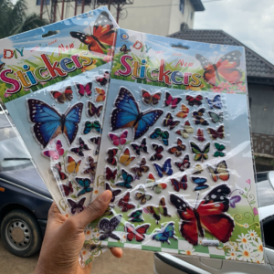 Butterfly small size stickers
