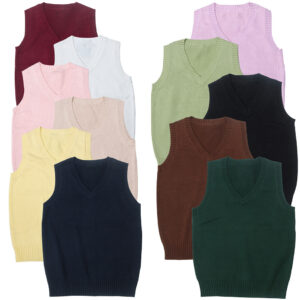 Plain sweater vest