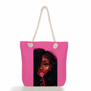 Facial tote bag