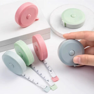 Spring loaded tape measure