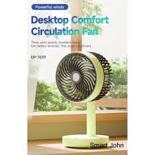 Rechargeable table fan Dp 7639