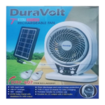 Duravolt solar fan and light DRF-607