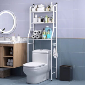 Toilet/bathroom storage rack