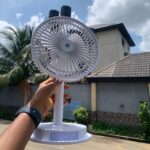 Rechargeable fan dp 7627