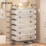 Shoe rack with cover