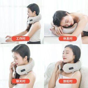 Neck massager pillow