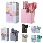 Kitchen knife and spoon set